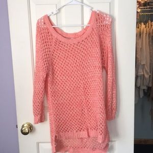 American eagle crocheted sweater